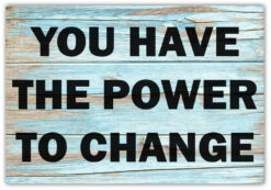 Text Poster YOU HAVE THE POWER - Bild 6