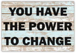 Text Poster YOU HAVE THE POWER - Bild 7