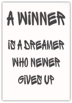 Text Poster A WINNER - Bild 3