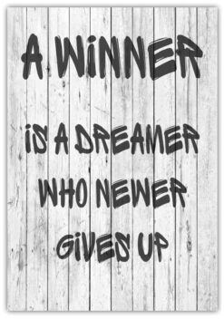 Text Poster A WINNER - Bild 4