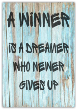 Text Poster A WINNER - Bild 5