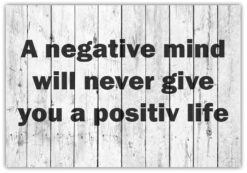 Text Poster A NEGATIVE MIND - Bild 4