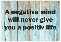 Text Poster A NEGATIVE MIND - Bild 5