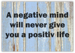 Text Poster A NEGATIVE MIND - Bild 7