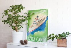Alternative view of Göta Canal 50x70cm