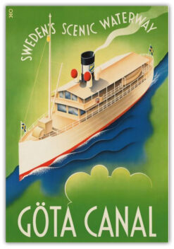 Göta Canal 50x70cm