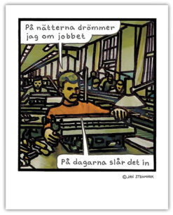 Jan Stenmark 24X30cm - JOBBET - Bild 4