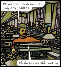 Jan Stenmark magnet - JOBBET