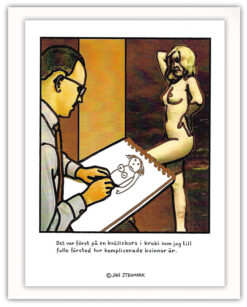Jan Stenmark 24x30cm - KROKI - Bild 4