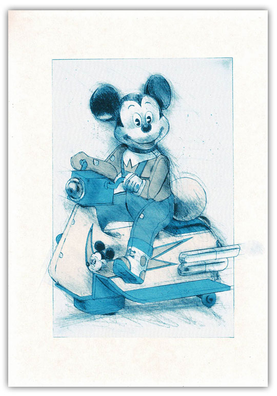 Lasse Åberg Mickey Scooter No:14