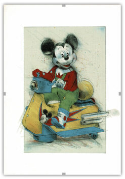 Alternative view of Lasse Åberg Mickey Scooter No:1