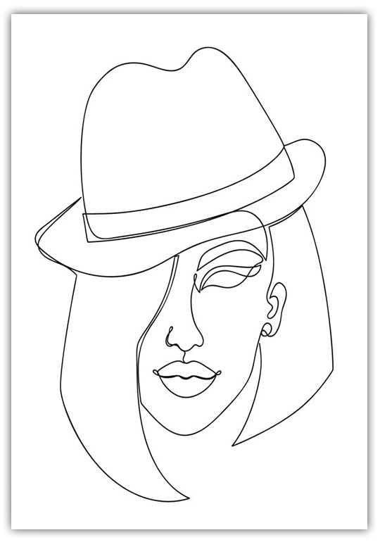 Line Art hatt fashion 3