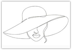 Line Art hatt fashion 2