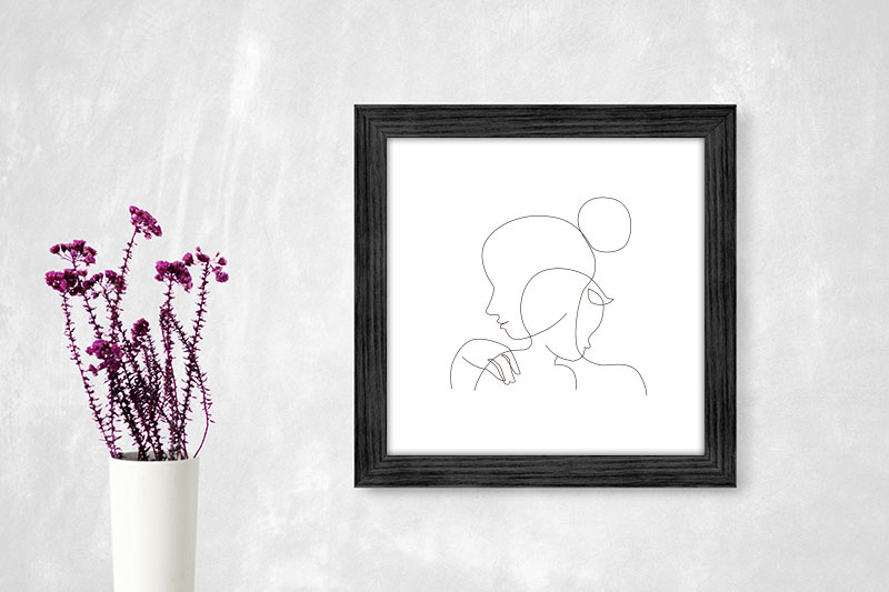 Line art-illustration - Bild 2