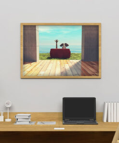 Alternative view of Blickar mot havet poster