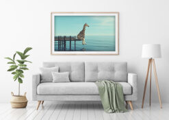 Giraff på bryggan - Bild 3