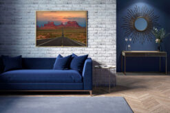 Alternative view of Poster Highway in Arizona
