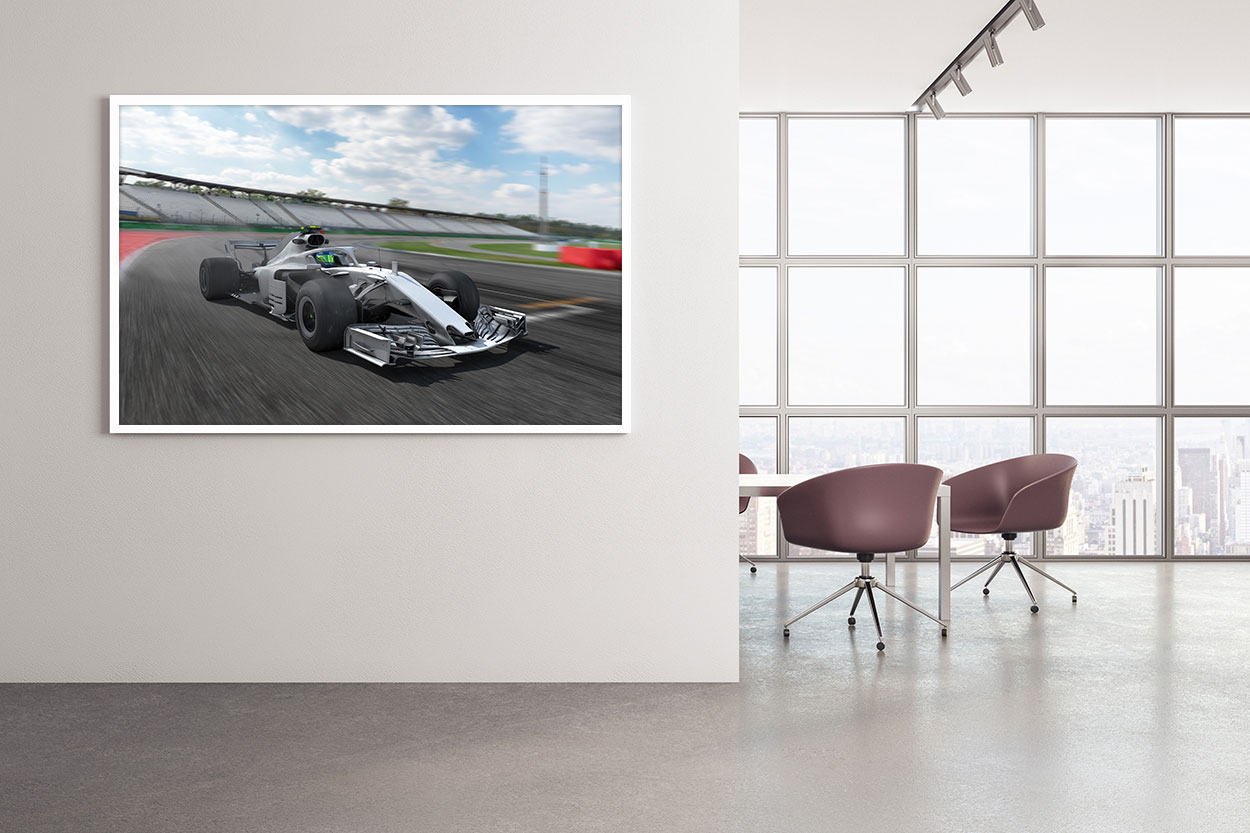 Formel 1 racerbana och bil - Bild 2