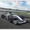 Formel 1 racerbana och bil