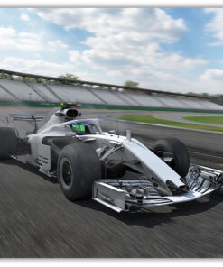 Formel 1 racerbana och bil