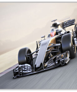 Formel 1 bil på banan