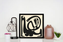 Alternative view of Abstrakt Picasso inspiration Poster