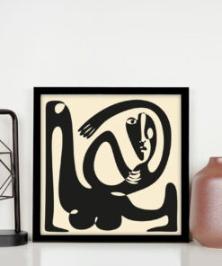 Alternative view of Abstrakt Picasso inspiration Poster