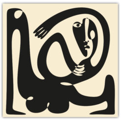 Abstrakt Picasso inspiration Poster
