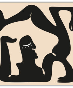 Abstrakt Picasso inspiration Poster