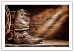 Alternative view of Boots och lasso poster