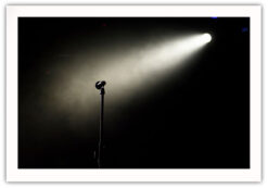 Alternative view of Stage lights Poster