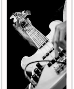 Alternative view of Electric Guitar Player