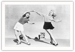 Vintage utomhusdans Poster - Bild 4