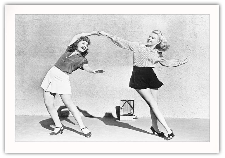 Vintage utomhusdans Poster - Bild 4