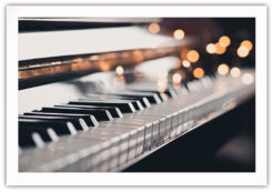 Alternative view of Piano tangenter poster