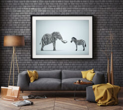 Elefant Zebra Poster - Bild 4