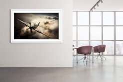 Spitfire plan bland molnen - Bild 4