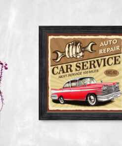 Alternative view of Car Service Poster