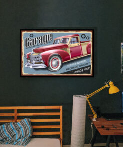 Alternative view of Garage Service & Parts Poster