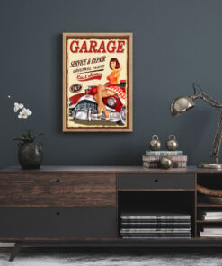 Alternative view of Garage Service & Repaire Poster