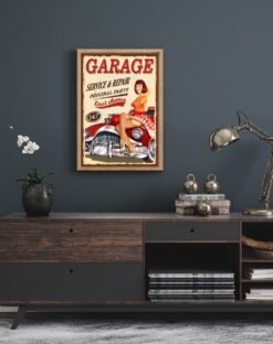 Alternative view of Garage Service & Repaire Poster
