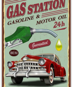 Gas Station Poster