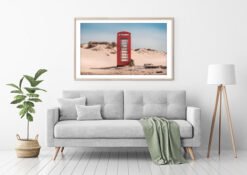 Vintage classics röd telefonbox poster - Bild 3