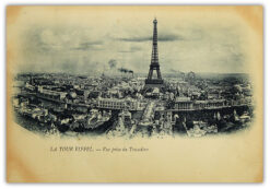 Alternative view of Paris i vintage stil Poster