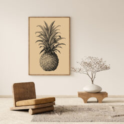 Vintage Ananas Poster