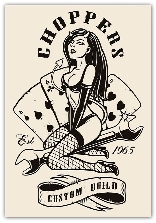 Choppers Custom Build poster