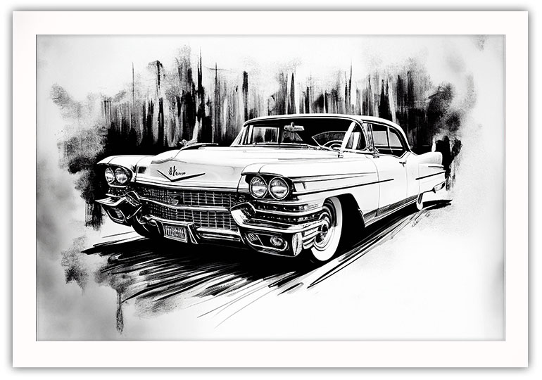 Classic Car Cadillac poster - Bild 4