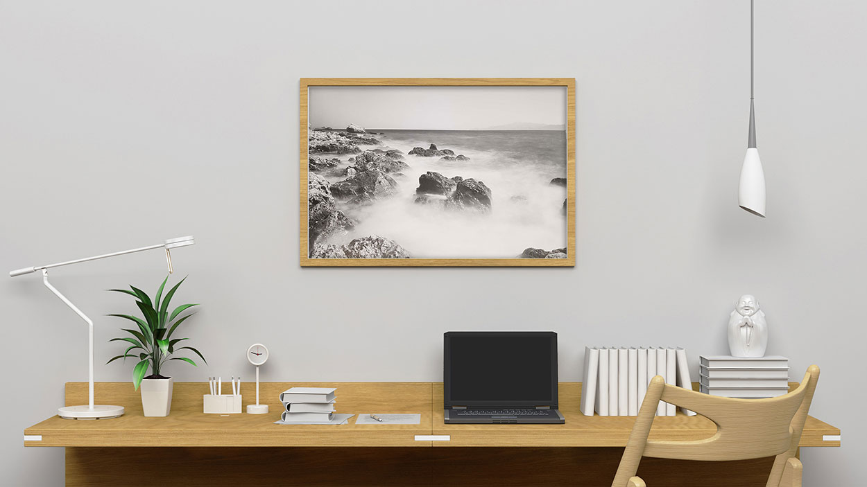 KLIPPOR I VATTENBRUS poster 50x70cm - Bild 3