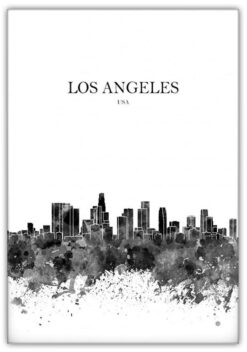 Alternative view of LOS ANGELES poster 50x70cm