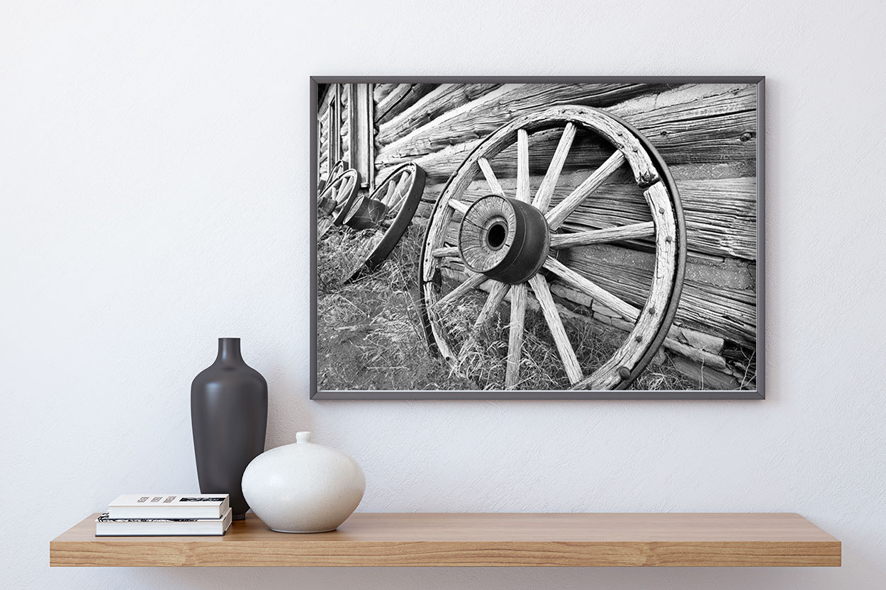 VAGNSHJUL poster 50x70cm